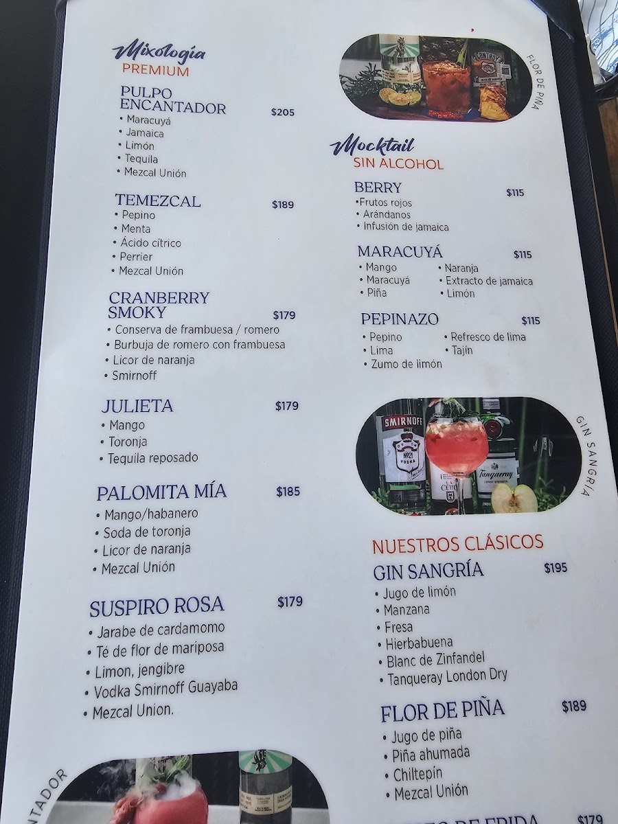 Lion Fish - La Terraza Menu - Image 2